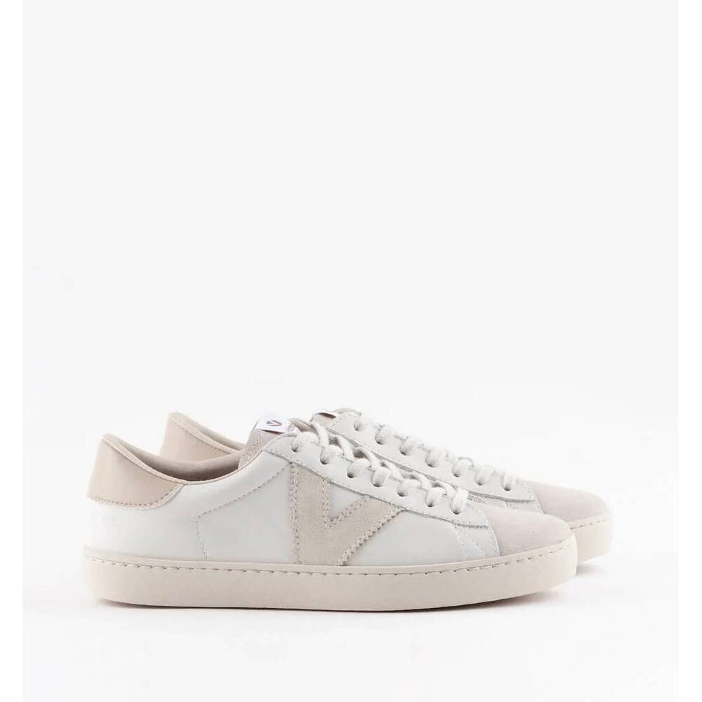 NEW VICTORIA women's berlin leather sneaker in hielo
